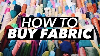 How to Buy Fabric Terminology amp Shopping Tips  WITHWENDY [upl. by Nitsrik]