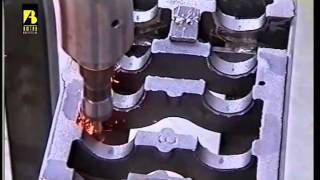 Gussputzen mit Flexicut 2600 Fettling with Flexicut 2600 [upl. by Ellerehs]