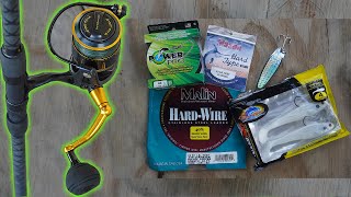 My Jetty Fishing Setup for Catching BIG Fish  How to Fishing Knots and Update [upl. by Tevlev]