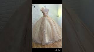 Princess ball gown design fashion viral youtubeshort ballgown weddingdress partyweardress [upl. by Atteniuq67]