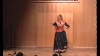 LIVE Kathak dance  Pancham Sawari Taal  Svetlana Tulasi [upl. by Meehsar]