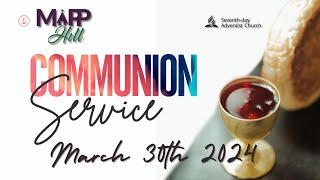 Communion Service at Mapp Hill SDA [upl. by Annwahsal152]