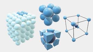 BodyCentered Cubic BCC structure models [upl. by Ainegue]