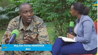 MajGen Sultan MAKENGA ATUGANIRIJE BYINSHI BITUMA M23 IKOMEZA KURWANA NDETSE NA TUMWE MUDUCE BAFITE [upl. by Aicenat]