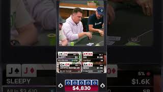 Brad Owen 3Way AllIn poker [upl. by Ratib]