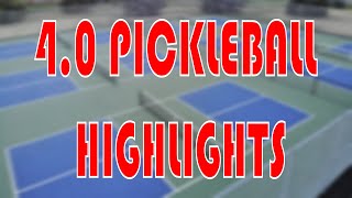 40 Pickleball Highlights 2024 [upl. by Menides297]