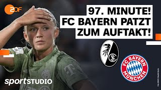 SC Freiburg – FC Bayern München  FrauenBundesliga 1 Spieltag Saison 202324  sportstudio [upl. by Schuh]