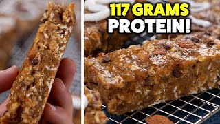 Easy Homemade Protein Bars  5 Ingredients [upl. by Preiser]