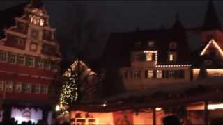 2014  MITTELALTER UND WEIHNACHTSMARKT ESSLINGENNECKAR [upl. by Sukcirdor]