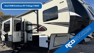 Used 2018 Dutchmen RV Voltage V3605  North Ridgeville [upl. by Bobseine275]