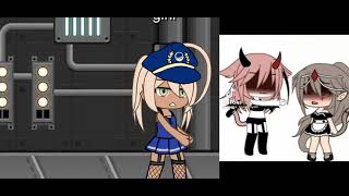 siendo una gacha policia arrestamos tóxicos [upl. by Gautious573]