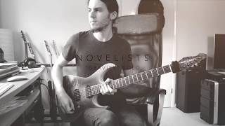 Novelists  quotGravityquot Guitar Solo Playthrough Cover [upl. by Ahsiuqat]