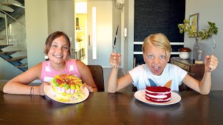 Godis vs Mat CHALLENGE Gummy vs Real Food 5 [upl. by Gamber279]