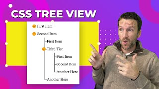 Pure CSS tree view with custom tree icons [upl. by Rikahs]