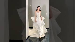 Stunning wedding dress u must see✨️🥰fashion dress weddingdress shortvideos viralvideo [upl. by Breana]