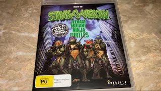 Teenage Mutant Ninja Turtles StinkOVision Bluray Unboxing [upl. by Russel]