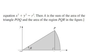 Prove the formula for the area of a sector of a circle with radius and central angle [upl. by Ayanad777]