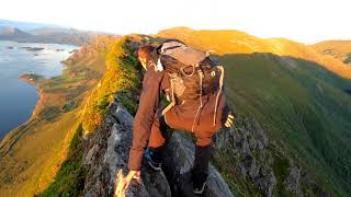 Norweskie Fjordy Hiking  4k Midsund [upl. by Siegfried249]