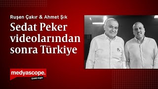 Ruşen Çakır amp Ahmet Şık Sedat Peker videolarından sonra Türkiye [upl. by Stefania415]