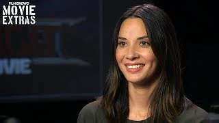 The LEGO Ninjago Movie  Onset visit with Olivia Munn  Koko [upl. by Carolus]