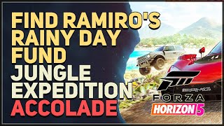 Find Ramiros Rainy Day Fund Forza Horizon 5 [upl. by Doxia]