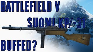 Suomi KP31 Buff Comparison  Battlefield V [upl. by Yentirb324]