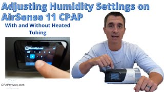 AirSense 11 Humidity Adjustment  Step by Step [upl. by Adnavoj]