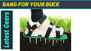 Lawn Aerator Shoes for Aerating 2023  Best Soil Conditioner Spike Shoes for Your Yard [upl. by Anha]