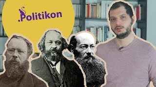 Lanarchisme  3 théoriciens Proudhon Bakounine Kropotkine  Politikon 7 [upl. by Einitsed]