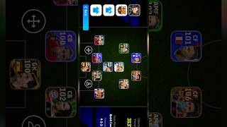 Ultimate 4222 formation guide🔥efootball 24 efootball2024 messi ronaldo neymar pes2021 pes [upl. by Fang682]