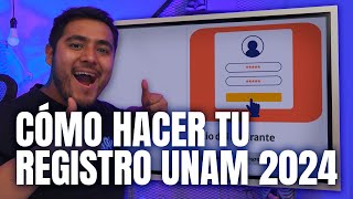 Registro UNAM 2024  Cómo hacerlo y preguntas frecuentes [upl. by Columbus]