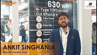 Exclusive Interview with Ankit Singhania Director Navitas Solar [upl. by Marriott46]