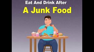 6 Things To Eat And Drink After A Junk Food [upl. by Hitchcock909]