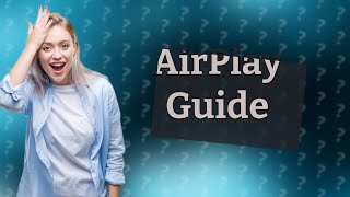 How to do AirPlay from iPhone to samsung [upl. by Atazroglam]