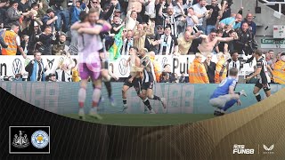 Newcastle United 2 Leicester City 1  Premier League Highlights  Bruno Guimarães at the double [upl. by Rehpretsirhc669]