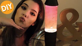 DIY LUMINÁRIA LAVA LAMP DIY LAVA LAMP [upl. by Lizbeth]