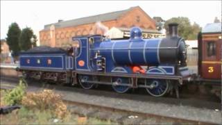 Caledonian Railway 812 Class 060 No828 SVR Autumn steam gala 2011 [upl. by Fishback41]