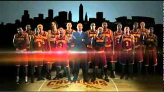 THE OFFICIAL CLEVELAND CAVALIERS INTRO 20102011 [upl. by Denman]