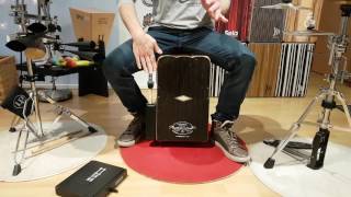 Played a Live by Safri Duo  Dance Floor Rhythm Part on Cajon full speed [upl. by Whitelaw984]