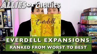 Everdell Expansions  Ranked From Worst to Best [upl. by Noseimaj936]