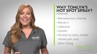 Tomlyn Hot Spot Spray for Dogs  Allercaine [upl. by Treb]