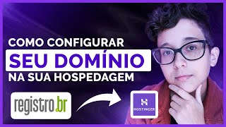 Como Configurar Dominio da Registro BR para a Hostinger  Atualizado [upl. by Anohs]