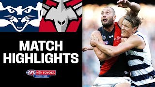 The Country Game  Geelong v Essendon Highlights  Round 7 2019  AFL [upl. by Ignacius]