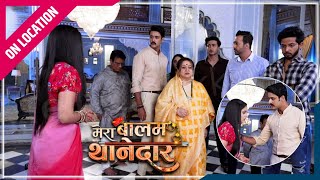 Mera Balam Thanedaar  On Location  Vansh Ka Sach Aaya Saamne Veer Ka Toota Dil [upl. by Rania]