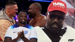 DEREK CHISORA REVEALS WHAT OLEKSANDR USYK TOLD HIM AT RINGSIDE DURING JOE JOYCE WIN DILLIAN WHYTE [upl. by Nimaj]