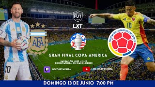 ARGENTINA VS COLOMBIA EN VIVO  GRAN FINAL  COPA AMERICA 2024 [upl. by Hnid]