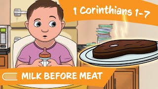 Come Follow Me August 2127  Milk Before Meat  1 Corinthians 17 [upl. by Heng944]