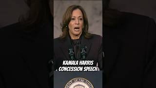 Kamala Harris concession speech after loss to President Trump 47 [upl. by Phila65]