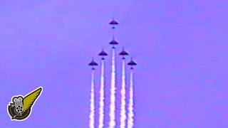 RNZAF A4 Skyhawk Display Team Over Wellington [upl. by Aivekahs]