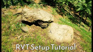 Runtime Virtual Texture RVT Setup Tutorial  Rain Forest Pack  Unreal Engine UE5 [upl. by Lokcin]